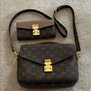 DHgate LV purse & wallet combo